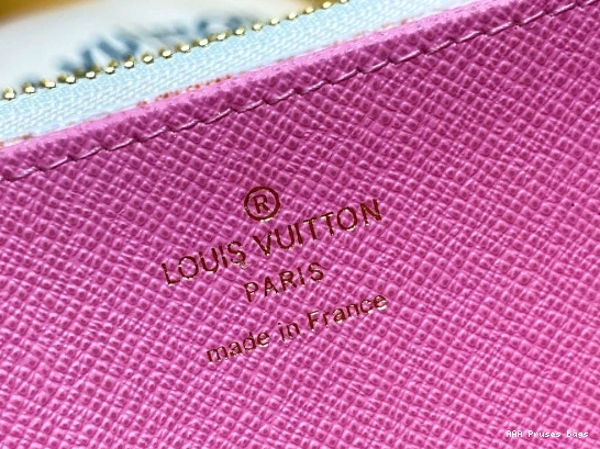 AAA Pruses Bags LOUIS cm WALLET-19.5*10.5*2.5 ZIPPY VUITTON 0714